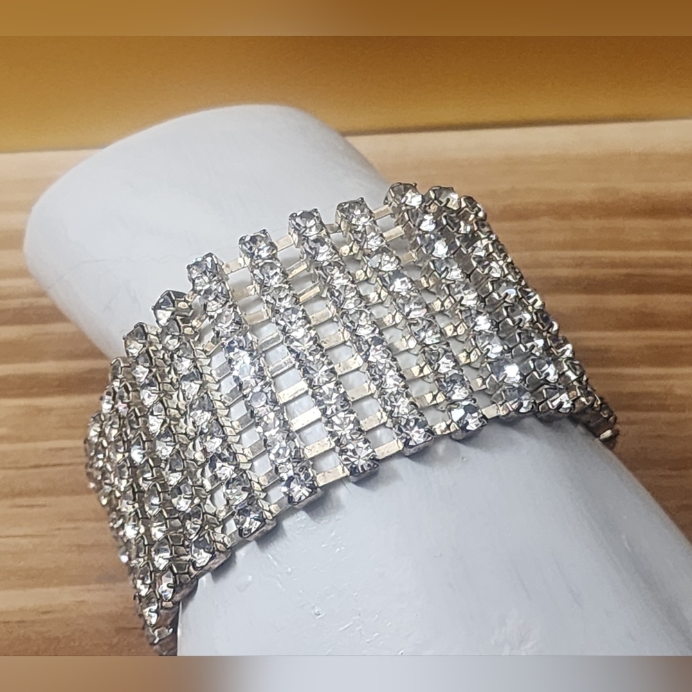 Vintage Rhinestone Bracelet